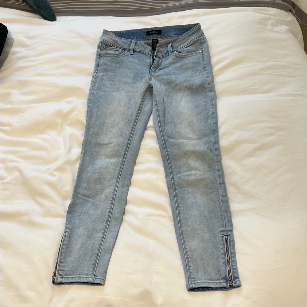 White House Black Market Light Blue Skinny Jeans